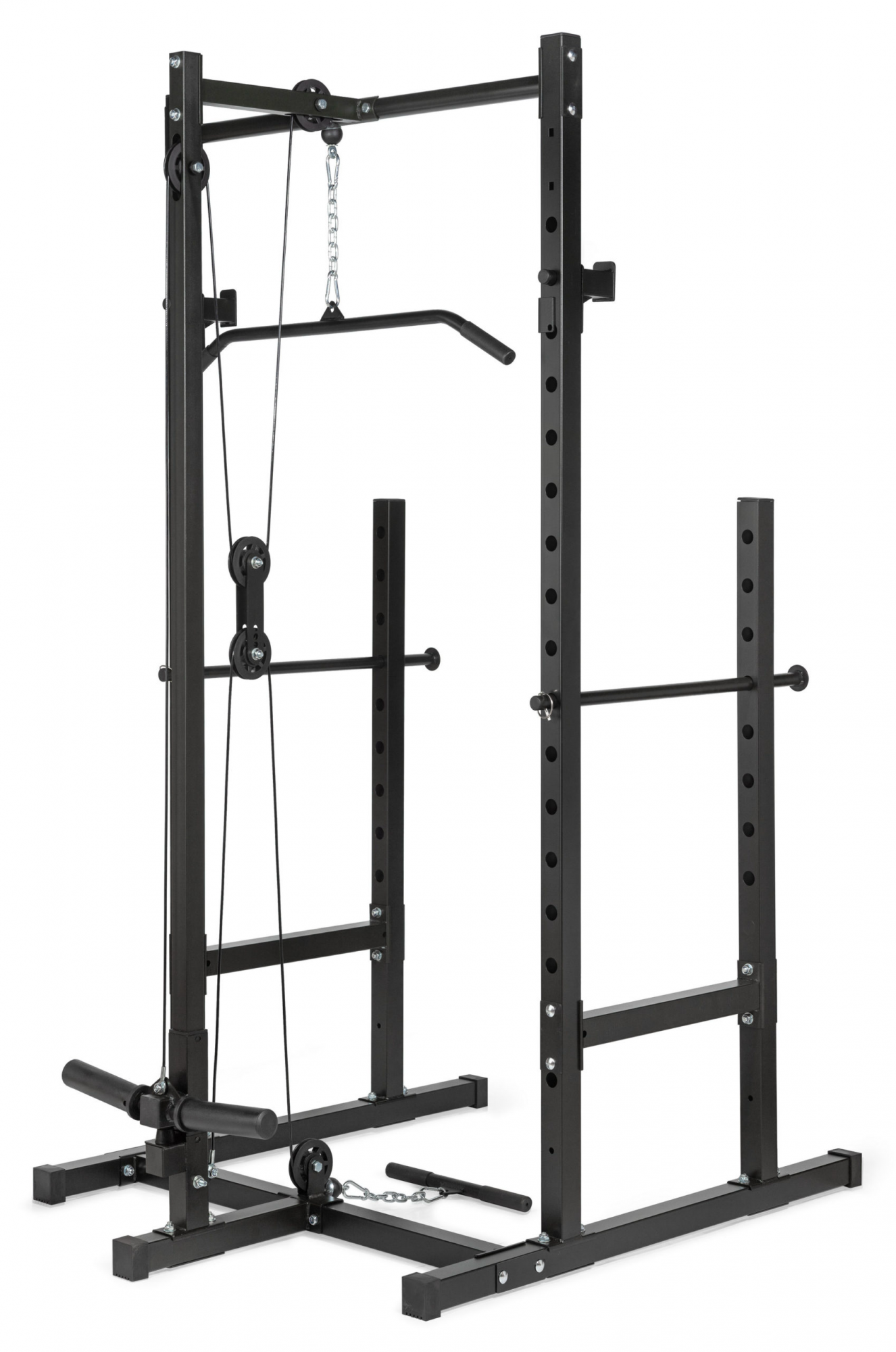 Стойка для полуприседаний с верхним и нижним блоком VictoryFit VF-B2017